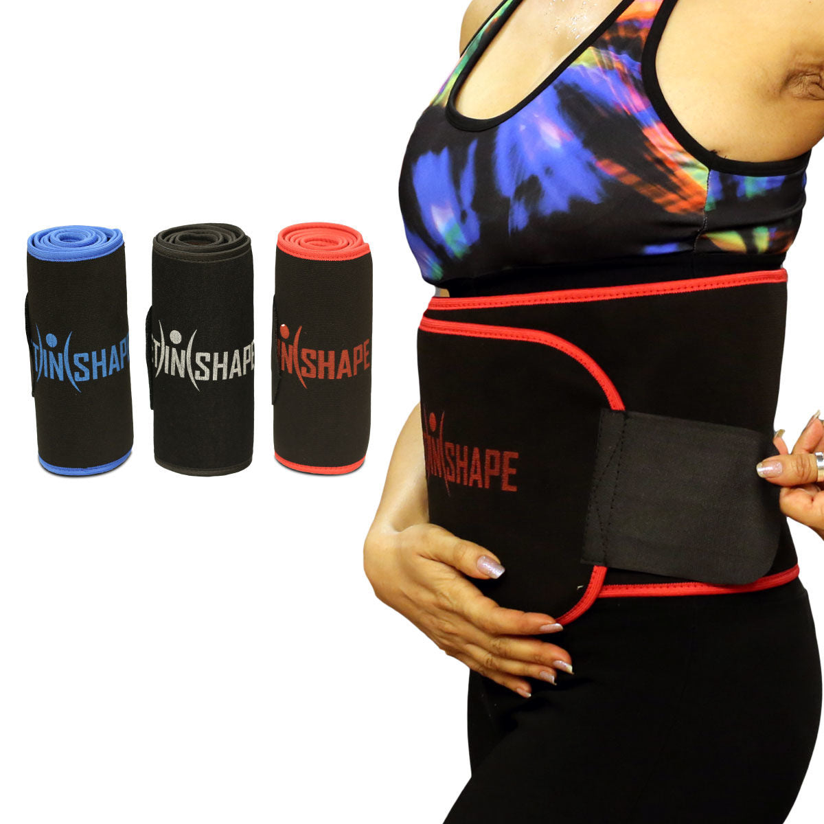 Fitness Waist Trimmer Belt — Neoprene Sweat Wrap